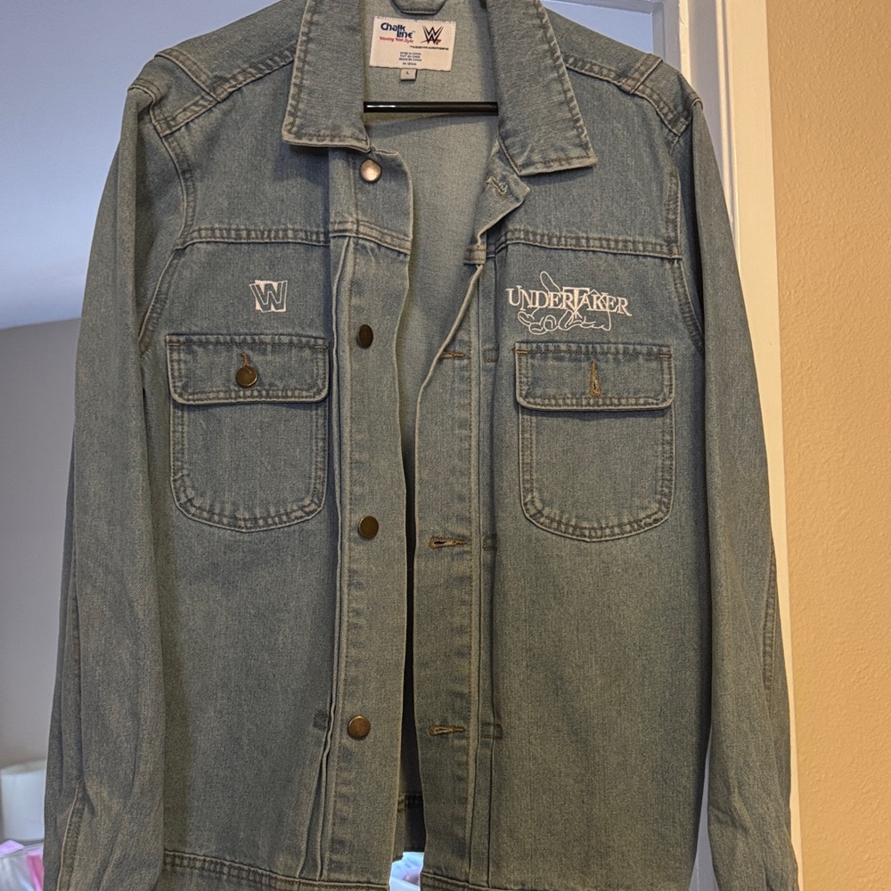 Chalk line x WWE Undertaker Light Blue Denim Jacket